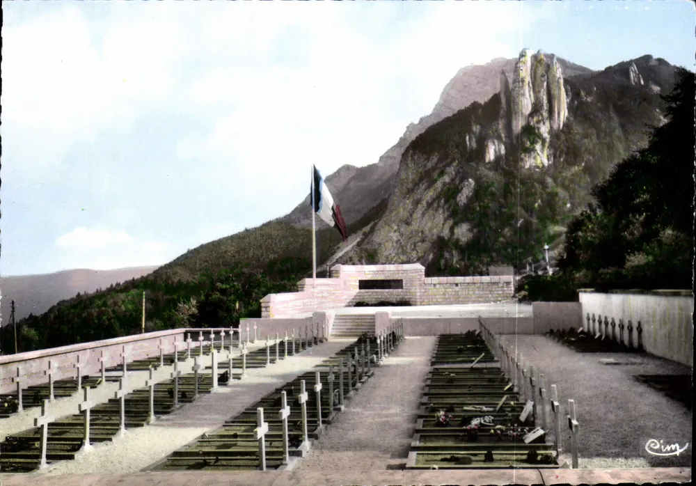 Saint-Nizier-du-Moucherotte — Friedhof der Widerstandskämpfer des Vercors — C.I.W. - Vorderseite