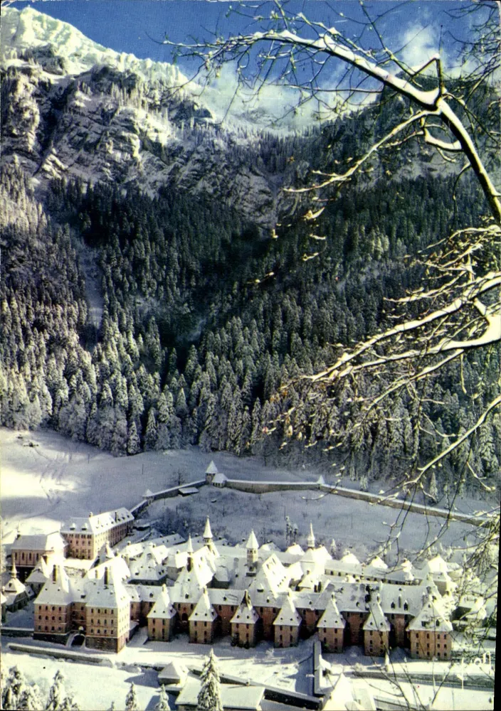 Kloster der Grande Chartreuse — allgemeiner Blick im Winter — Éditions SP.AEM, n°12/242 - Vorderseite