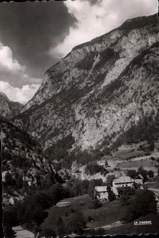 Die Storch — Ansicht der Gorges du Guil — Edition La Cigogne - Vorderseite