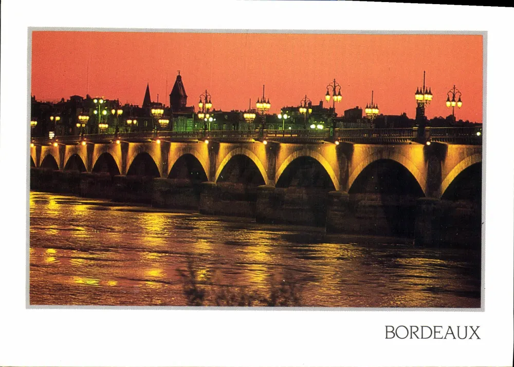 Bordeaux — Pont Napoléon (Pont de Pierre) — Éditions Cambier - Vorderseite