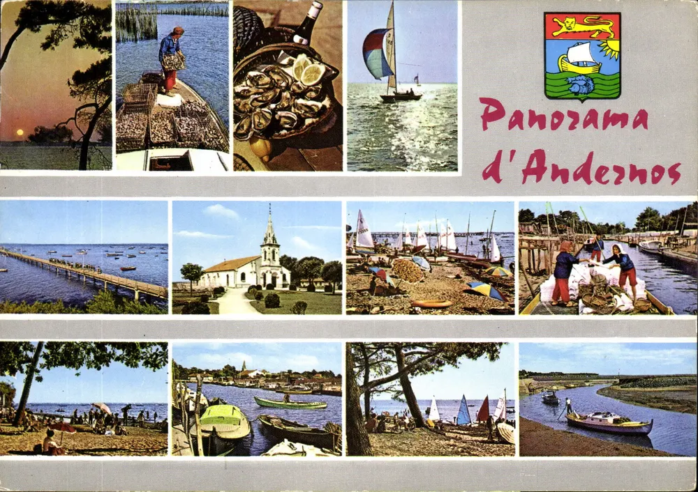 Panorama de Andernos — Editor: Editions Moderne Théojac, n°33 - Frente