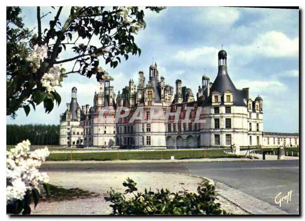 Schloss Chambord — Loire — Éditions Greff - Vorderseite