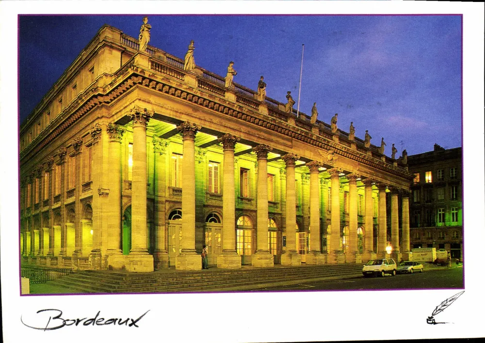 Bordeaux — O Grande Teatro — Harmonie - Frente