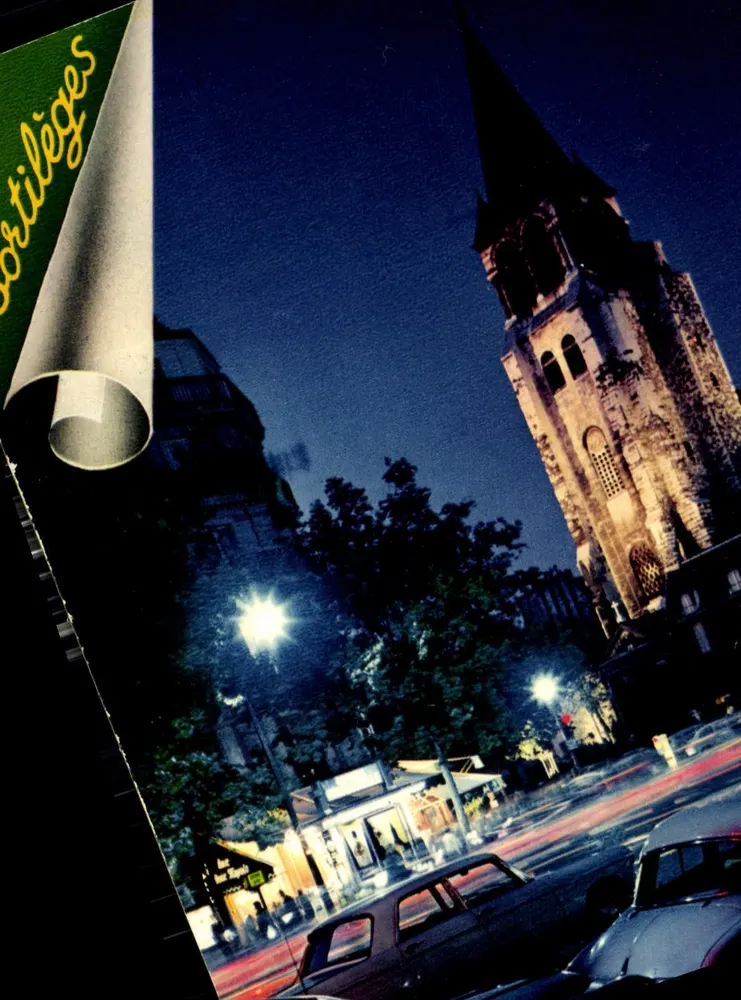 Kerk van Saint-Germain-des-Prés — Parijs — Uitgever : Librairie Hachette - Voorkant