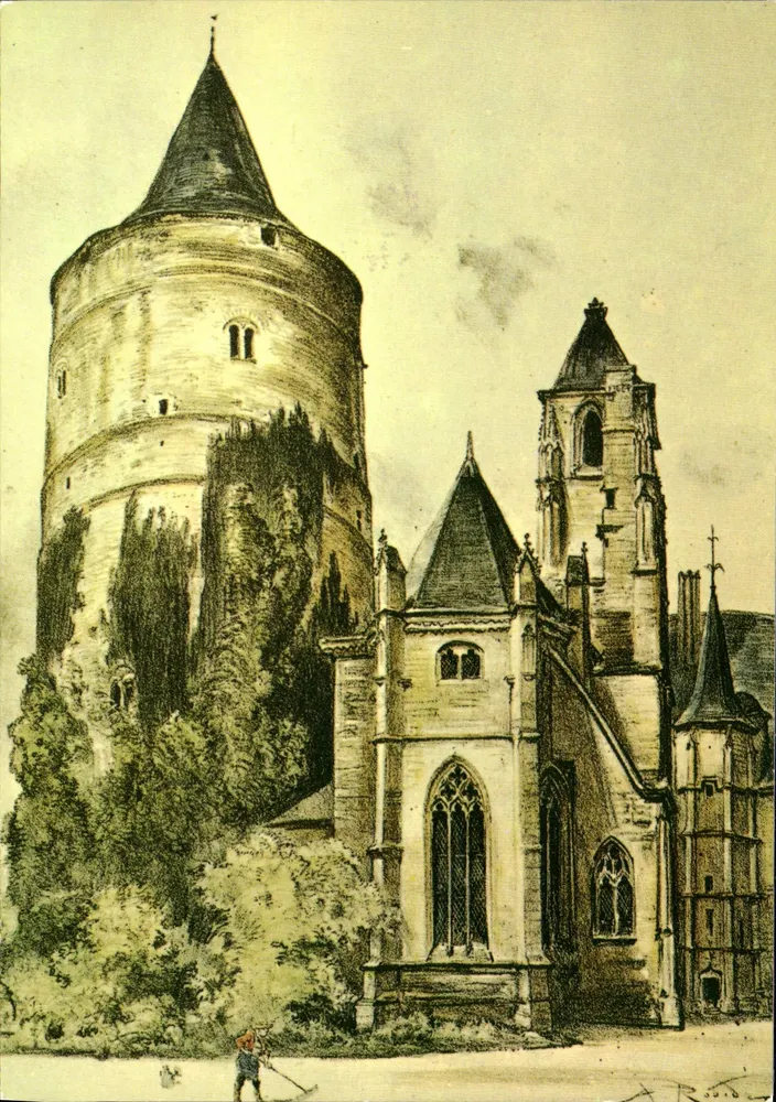 Châteaudun — De Donjon van het Kasteel — Edities GREFFE - Voorkant