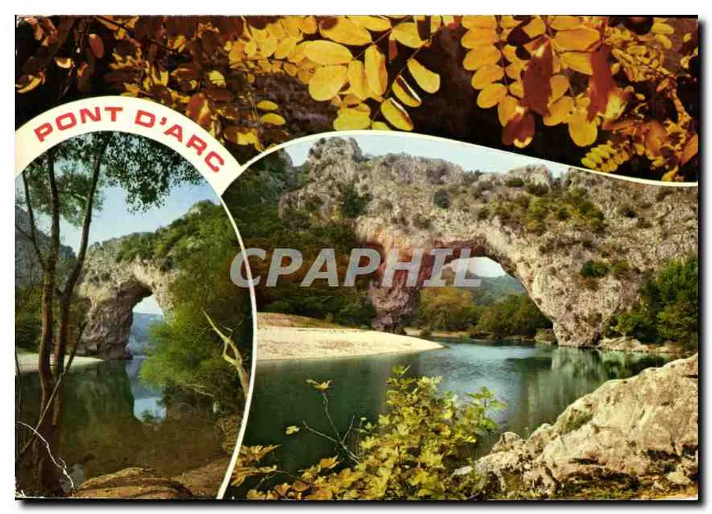 Pont d'Arc — Gorges da Ardèche — Edições Cellaard - Frente