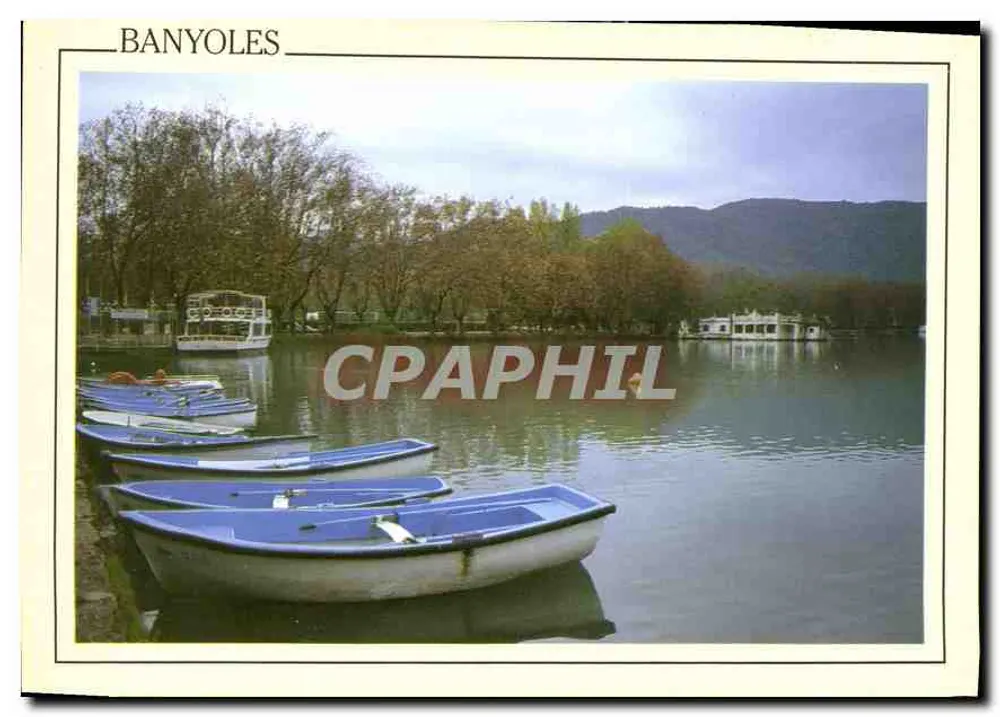 Banyoles — Uitzicht op het meer — PIC - Voorkant