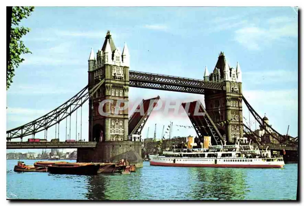 Ponte Tower — Londres — The Photographic Greeting Card Co. Ltd. n° 508 - Frente