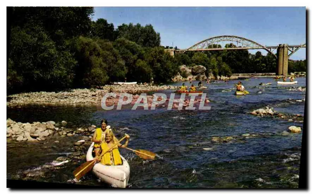 Die Ardèche am Pont d'Arc — pittoreske Ardèche — Lumicap - Vorderseite