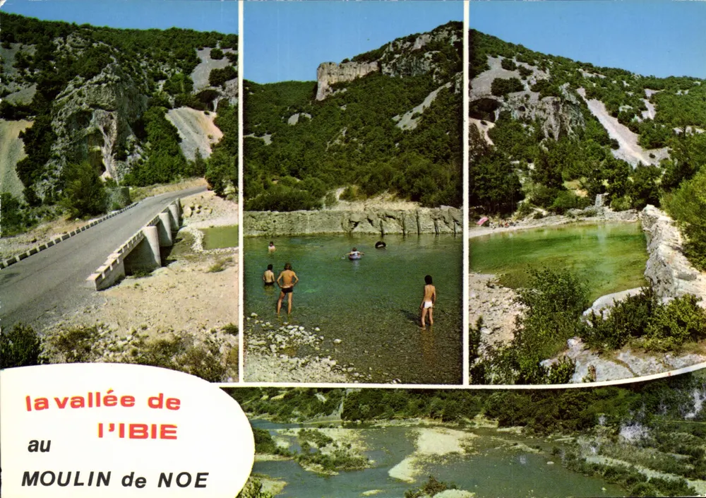 A vales de l'Ibie — no Moulin de Noe — Éd. J. Cellier, Bron - Frente