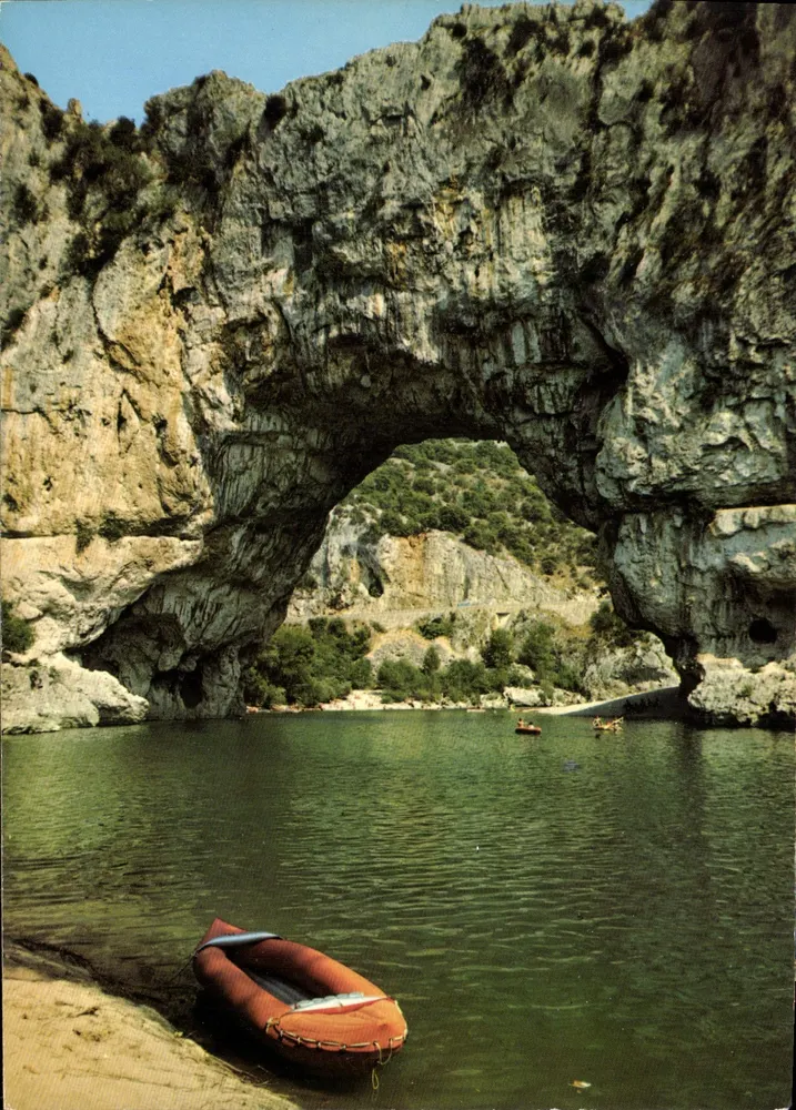 Pont d'Arc — Bogen von 60 Metern Höhe und 54 Metern Breite — Éditions de Provence G.A.L. - Vorderseite