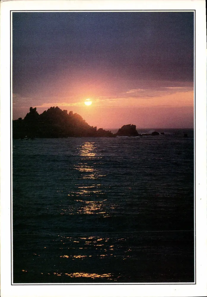 Sonnenuntergang über den Felsen — Éditions Dubray, n° D 917 - Vorderseite