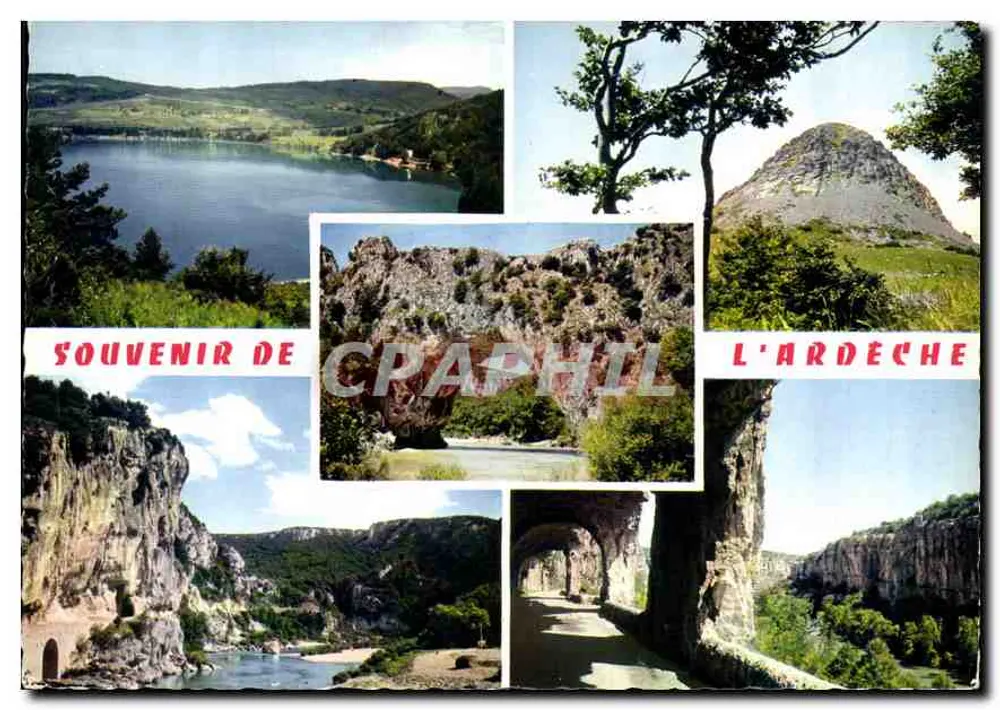 L'Ardeche — paisagens e gorges - Frente