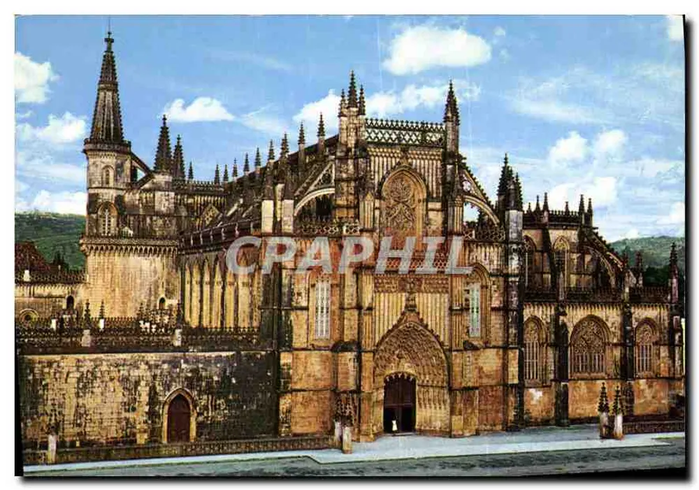 Batalha — Mosteiro de Nossa Senhora da Vitória — editor Benedito Leal, Porto - Frente