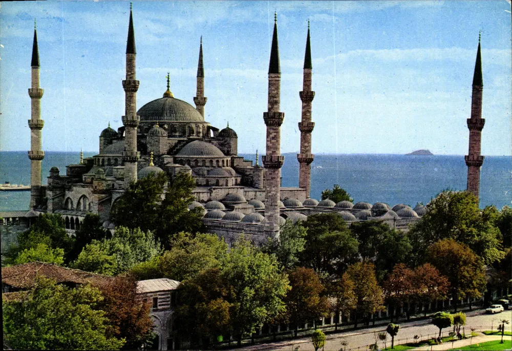 Mesquita Azul — Istambul — edição Keskin Color, n° 67 A - Frente