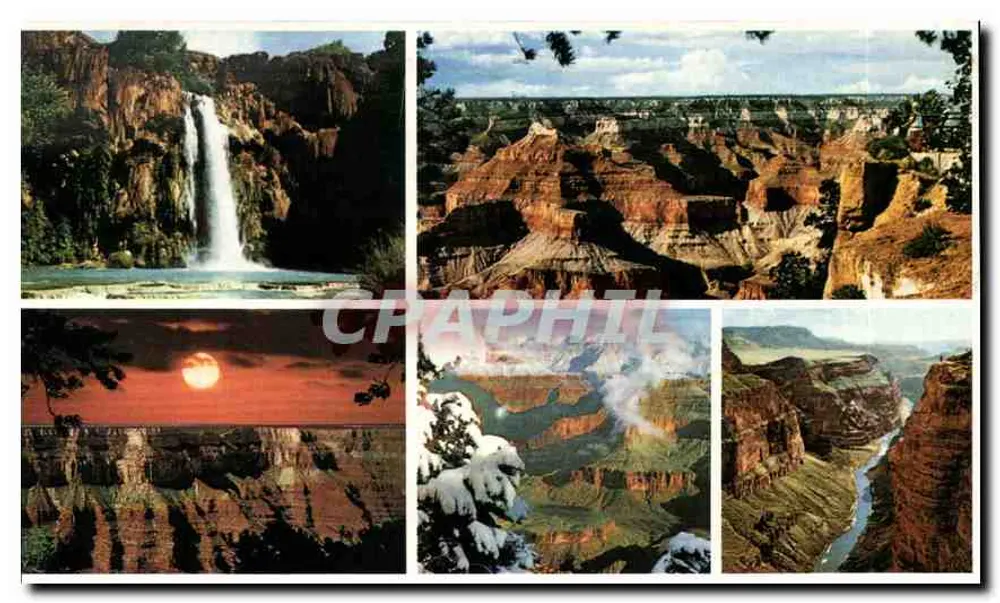Grand Canyon National Park — Wasserfälle, Landschaften und Sonnenuntergang — Smith-Southwestern Inc. n°12 - Vorderseite