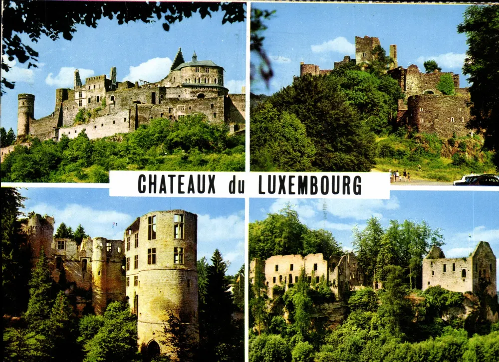 Castelos do Luxemburgo — Edições KEDLY LON LOUT, n°16 - Frente