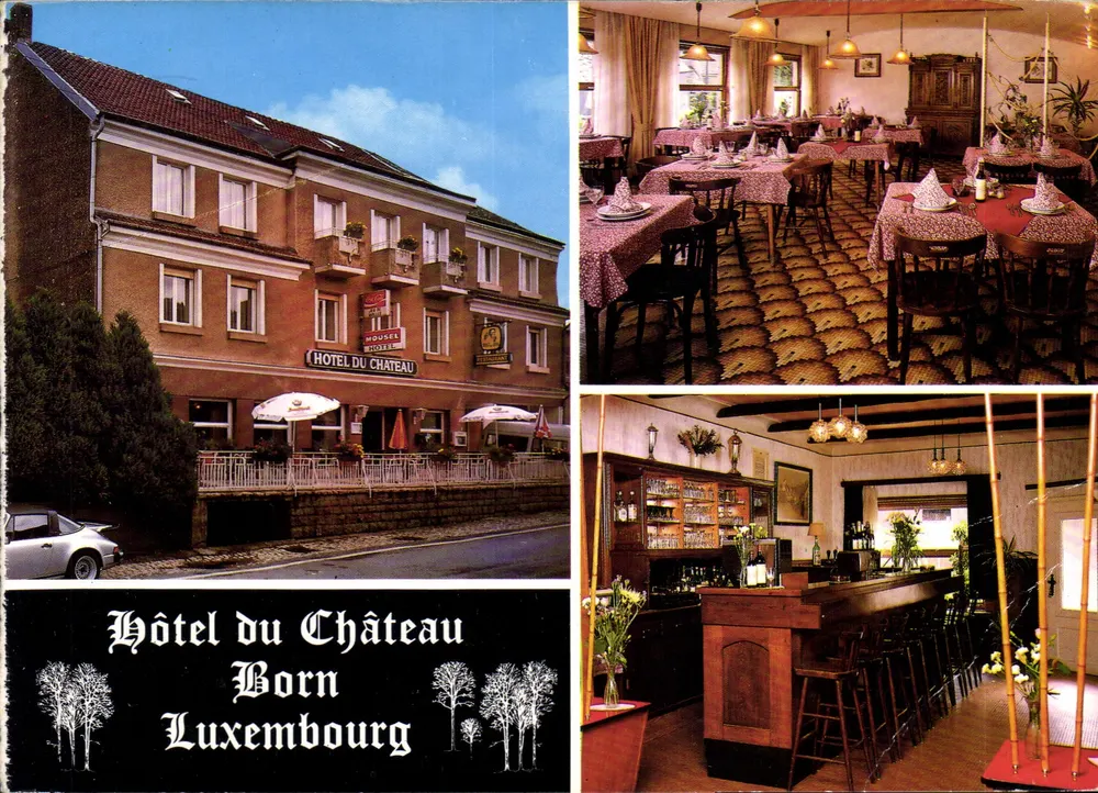 Hôtel du Château — Born, Luxemburgo — Bastian-Druck, Ditrton - Frente