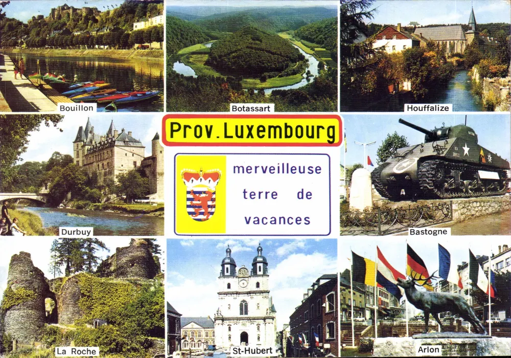Prov. Luxemburg — wundervolles Urlaubsland — Edit. Thill, S.A., Brüssel - Vorderseite
