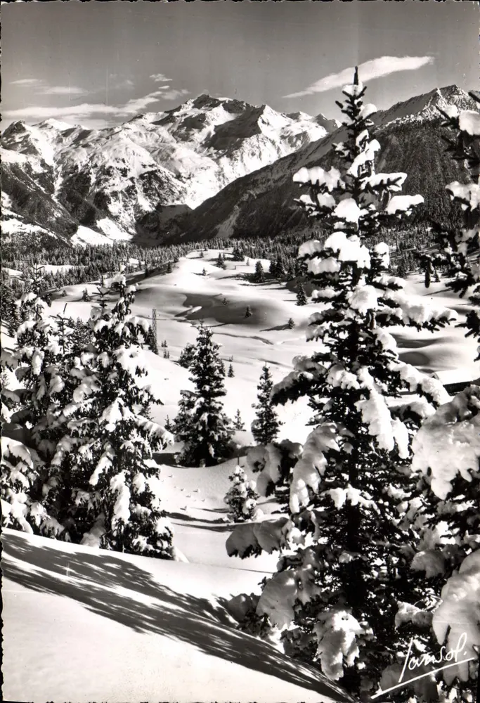 Winter in den Alpen — Die Schönen Landschaften Frankreichs, Nr. 10 — Éditions Photographiques ANSOL - Vorderseite