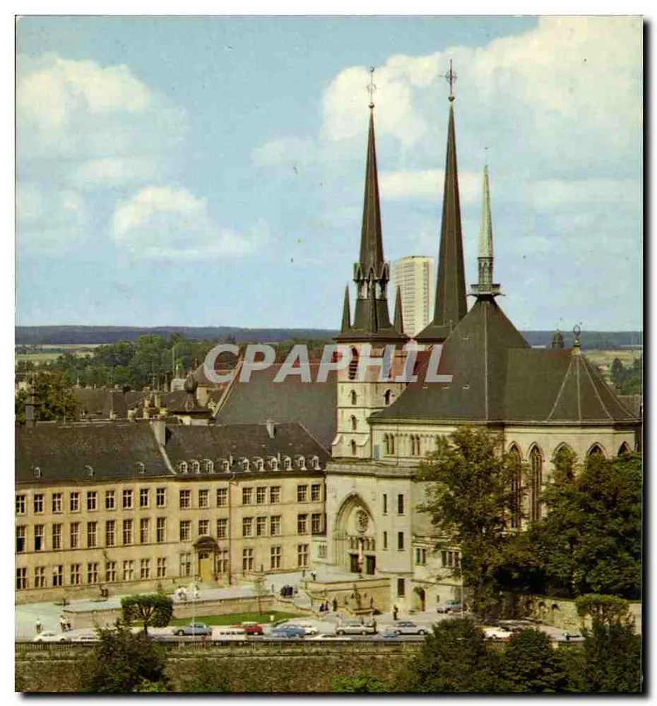 Luxemburg — Oberer Teil der französischen Kathedrale — E. A. Schiaack, n° 1141 - Vorderseite