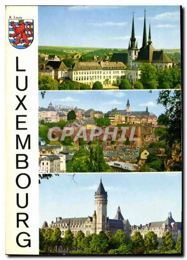 Luxemburgo — vista panorâmica — R. Louis - Frente
