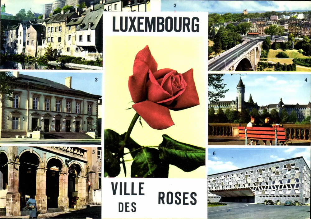 Luxemburgo — Cidade das Rosas - Frente
