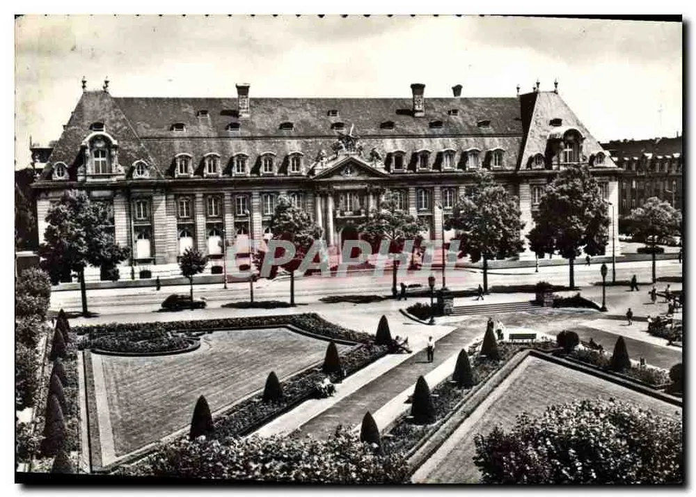 Luxemburgo - Os Arvores - Vista do jardim e do edifício - Frente
