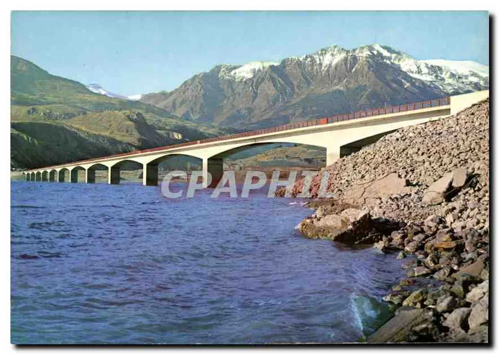 El Puente de Savines — Lago de Serre-Pongon — Ediciones G.A.P. - Anverso