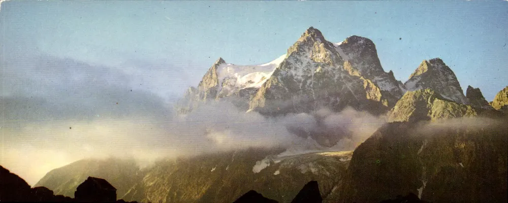 Massif dos Oisans — O Pelvoux (3.948 m) — Edição F. BRIANCON - Frente