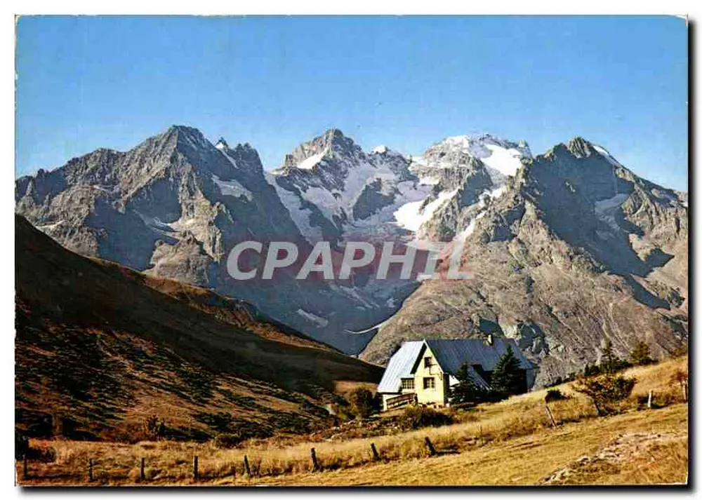 Alpine-Garten von Lautaret und die Meije — 3987 m — Verlag nicht sichtbar - Vorderseite