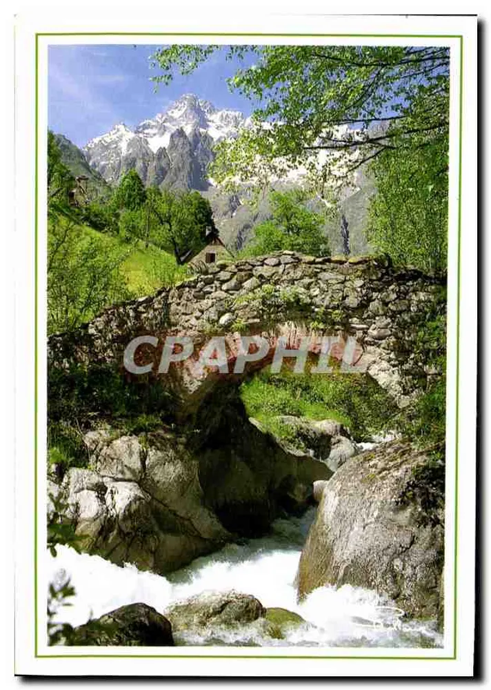 Ponte sobre as Oules do Diabie — Saint-Firmin-en-Valgodemard — Edições das Alpes - Frente