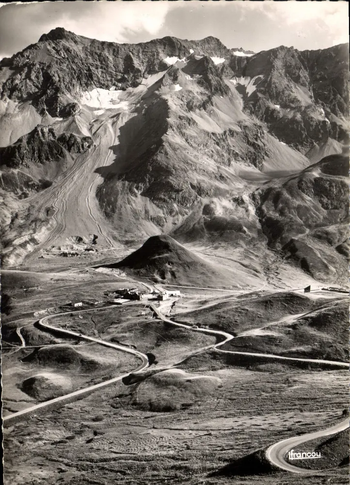 Col do Lautaret (2058 m.) e o Combeynot — Edições F. Francou - Frente