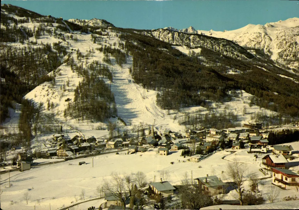 Serre Chevalier - Chantemerle (Hautes-Alpes) — Allgemeiner Blick — Die Pisten — Éditions Cellard Bron - Vorderseite