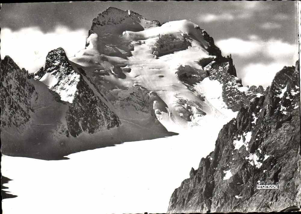 Les Écrins (4103 m.) — Face Norte — Éditions Francou - Frente