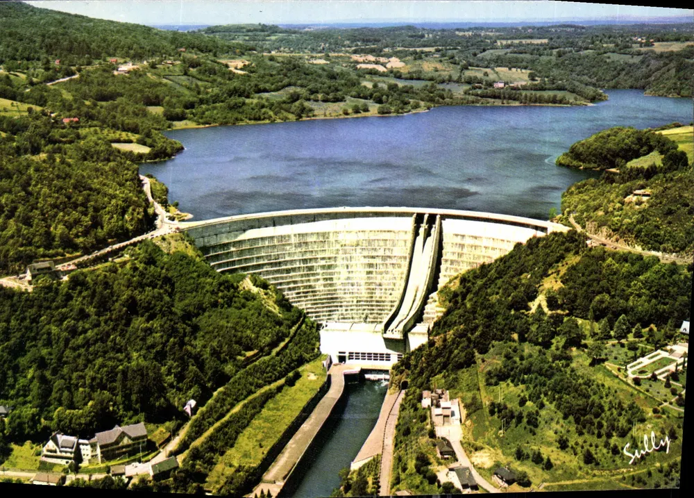 Barragem de Bort — Corrèze — Foto Sully n°228 - Frente
