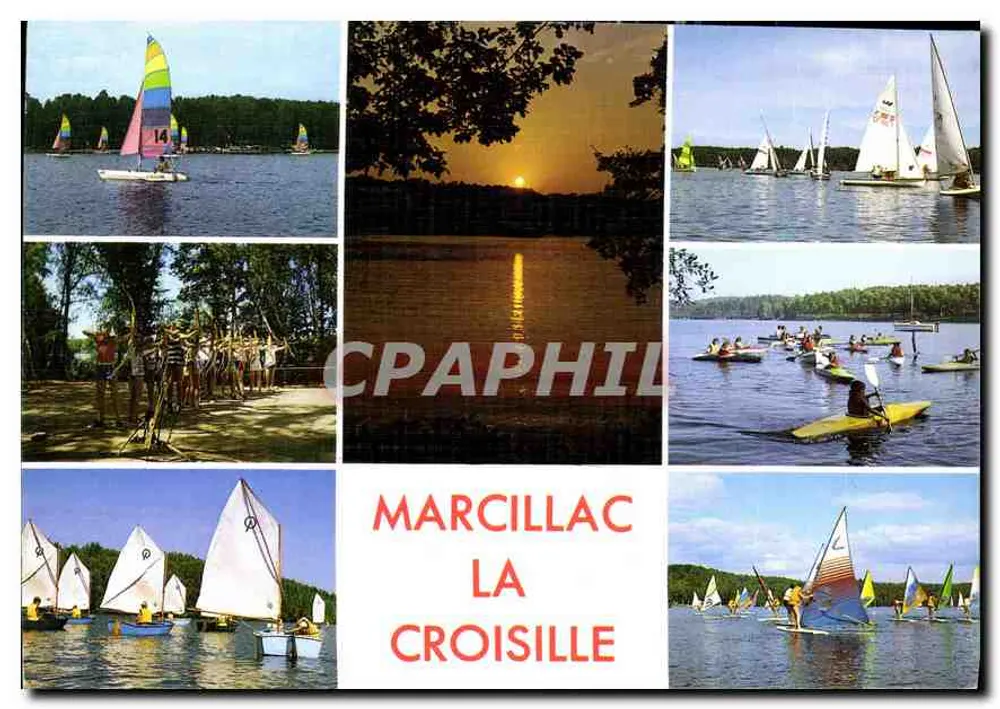 Marcillac-la-Croisille — atividades náuticas e natureza — Photo Editions BOS - Frente