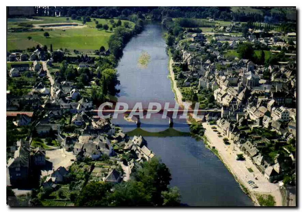Der Neubrücke in Argentat (Corrèze) — Luftbild — Éditions Larrier, Toulouse - Vorderseite