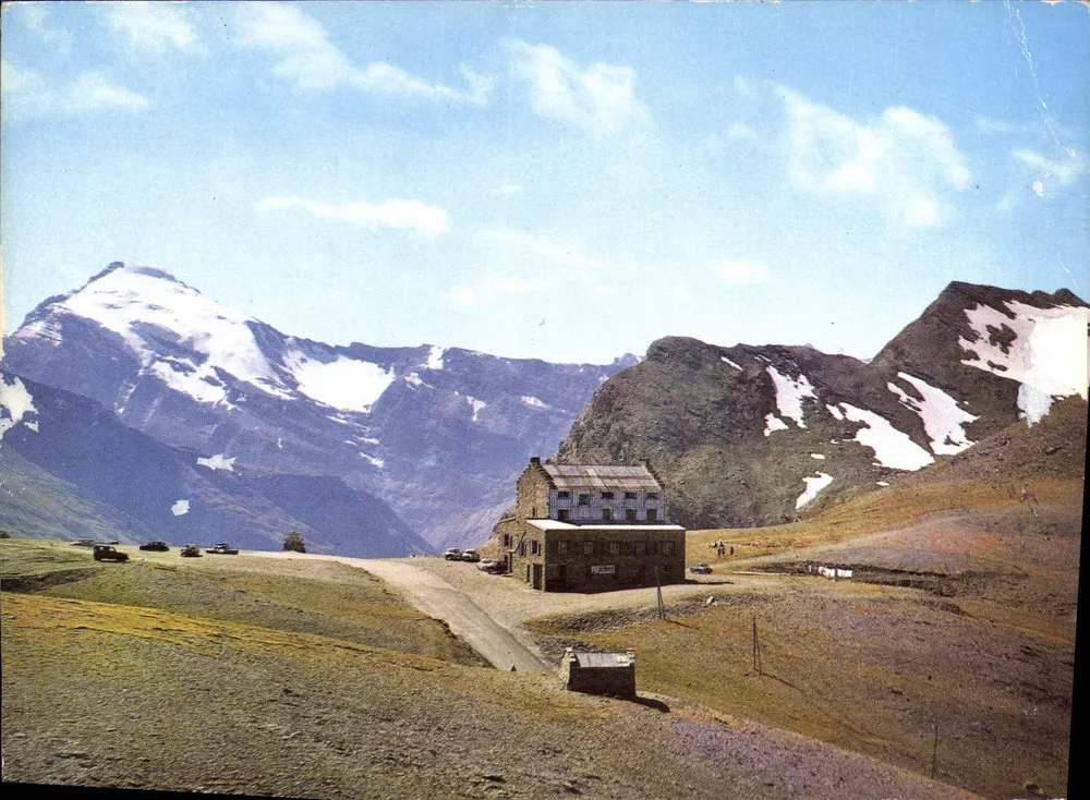 O Col do Iseran — Chalet-Hotel do Col e Ponte de Charbonnel — Editor TALCOLOR - Frente