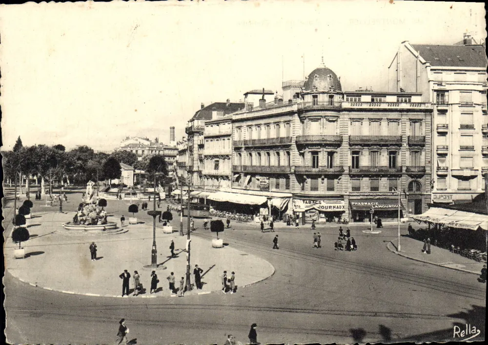 Place de la Comédie — Montpellier — editor Rella - Frente