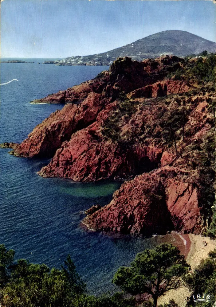 As Rochas Vermelhas do Estérel — Côte d'Azur — Edições Soleil NICE - Frente