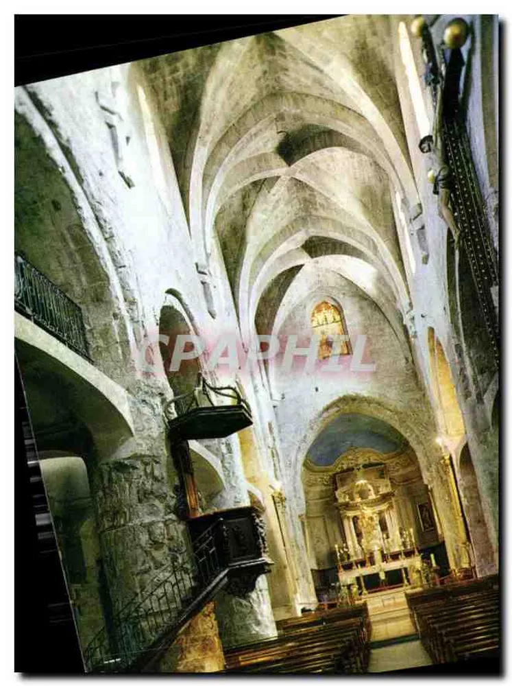 Innenansicht der Kathedrale Notre-Dame — Grasse — Verlag: Les Éditions Marignane - Vorderseite