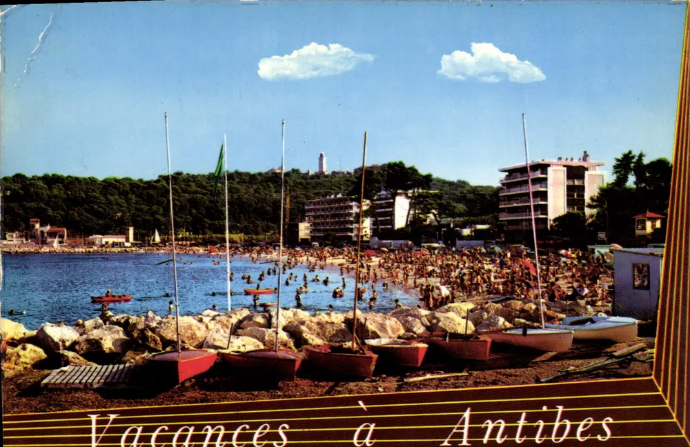 Férias em Antibes — Edição Y. P. A. Néant — n° 02 - Frente