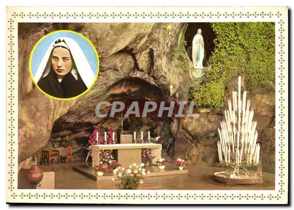Lourdes — A Gruta Milagrosa — Edição A. DOUCET - Frente