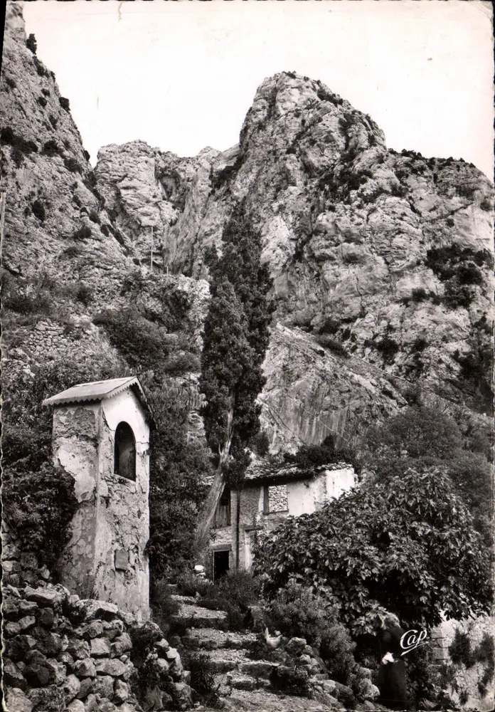 Gorges des Verdon — Ansicht der Kapelle — Cap - Vorderseite