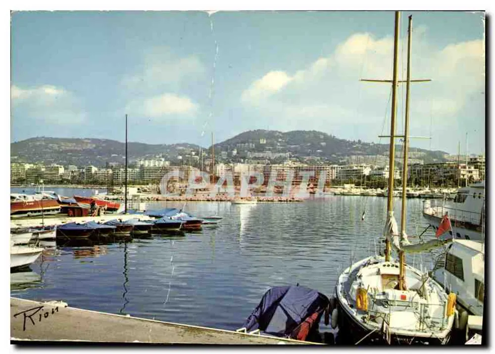 Cannes - Port Canto — Croisette — Verlag A. Rion, Nr. 115 - Vorderseite