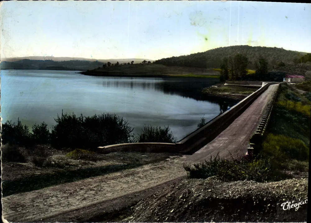 Der Staudamm Lavaud Gelade — Die malerische Creuse — Moderne Editionen Théoyac - Vorderseite