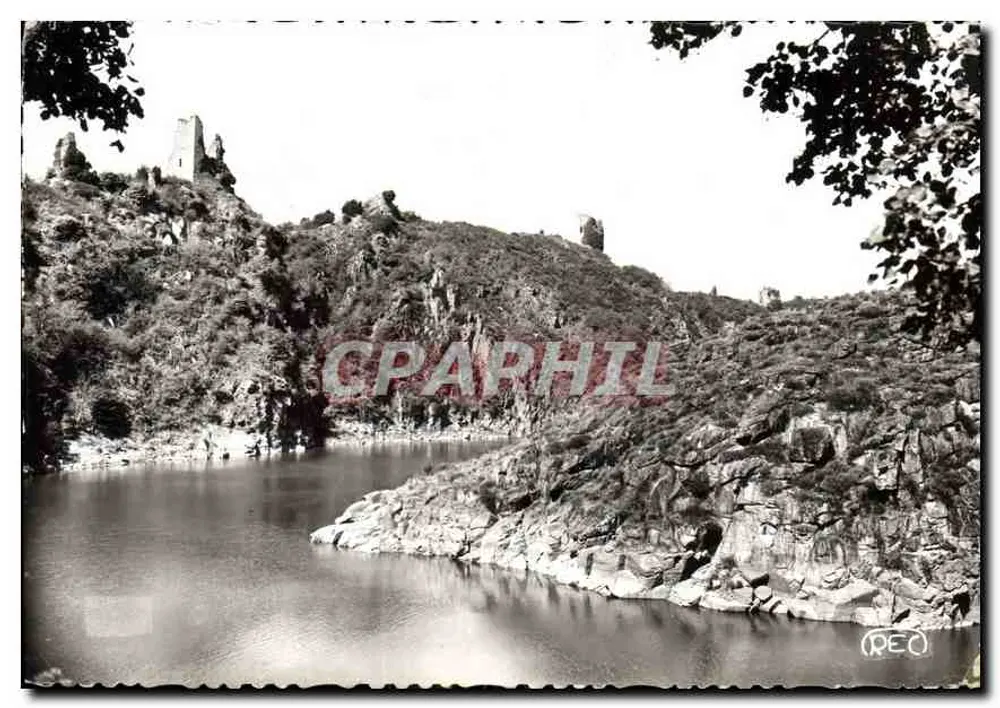 As Ruínas da Creuse — Crozant — Vale da Creuse — Editor MA. ROUSSEL - Frente
