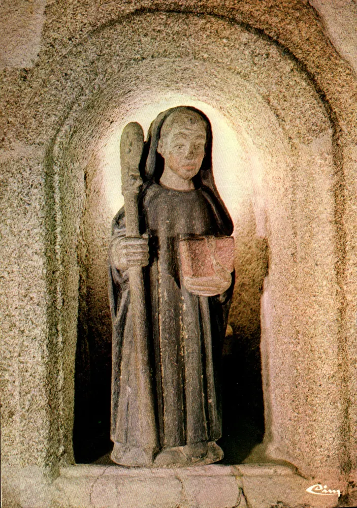São Benedito — Século XII — Impressor Combier (71) - Frente