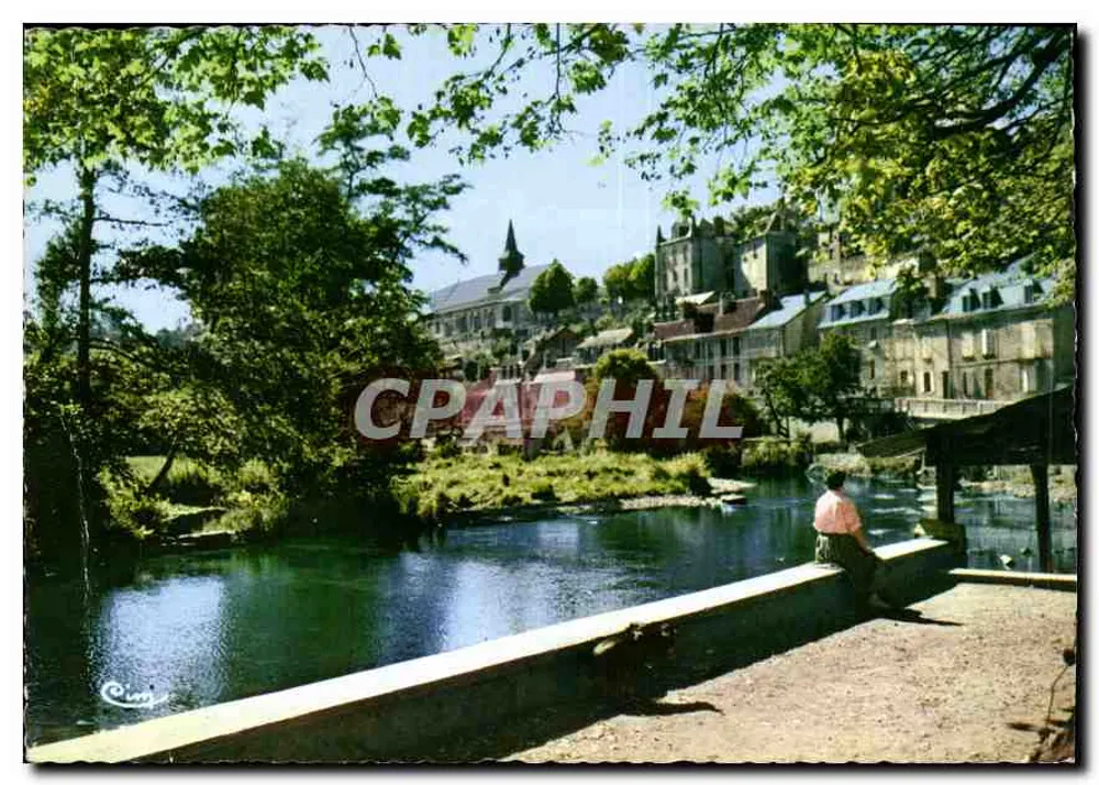 Aubusson (Creuse) — margem da Creuse — Combier (S.-et-L.) - Frente